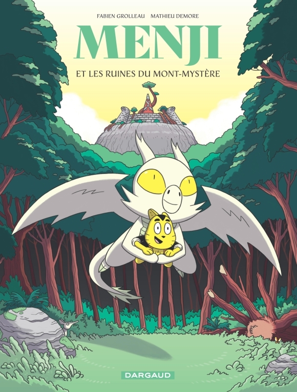 Menji et les ruines du Mont-Mystère (9782205204520-front-cover)
