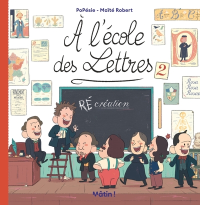 À l'école des lettres - Tome 2 - (Ré)Création (9782205212747-front-cover)