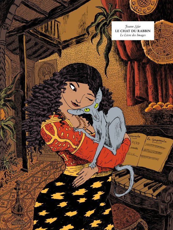 Le Chat du Rabbin - Le Livre des images (9782205206265-front-cover)