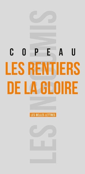 Les Rentiers de la gloire (9782251503066-front-cover)