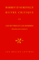 Œuvre critique IV, Les Œuvres et les hommes, deuxième série ( vol. 2). XIII, Littérature épistolaire. XIV, Mémoires historiques  (9782251500027-front-cover)