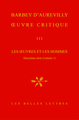 Œuvre Critique III, Les Œuvres et les Hommes, deuxième série (vol. 1). IX, Les Philosophes et les Écrivains religieux. X, Les Hi (9782251500010-front-cover)