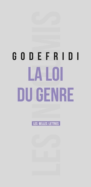 La Loi du genre (9782251503059-front-cover)