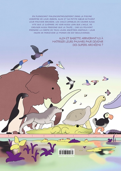 Super A - tome 1 - Les Pouvoirs animaux (9782226501271-back-cover)