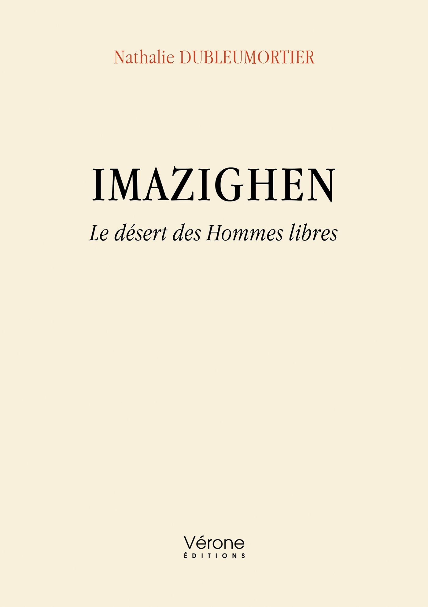 Imazighen, Le désert des Hommes libres (9791028434946-front-cover)