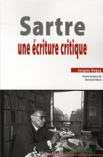 Sartre. Une écriture critique (9782757401217-front-cover)