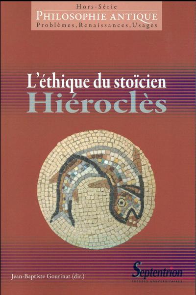 L''ETHIQUE DU STOICIEN HIEROCLES (9782757412732-front-cover)