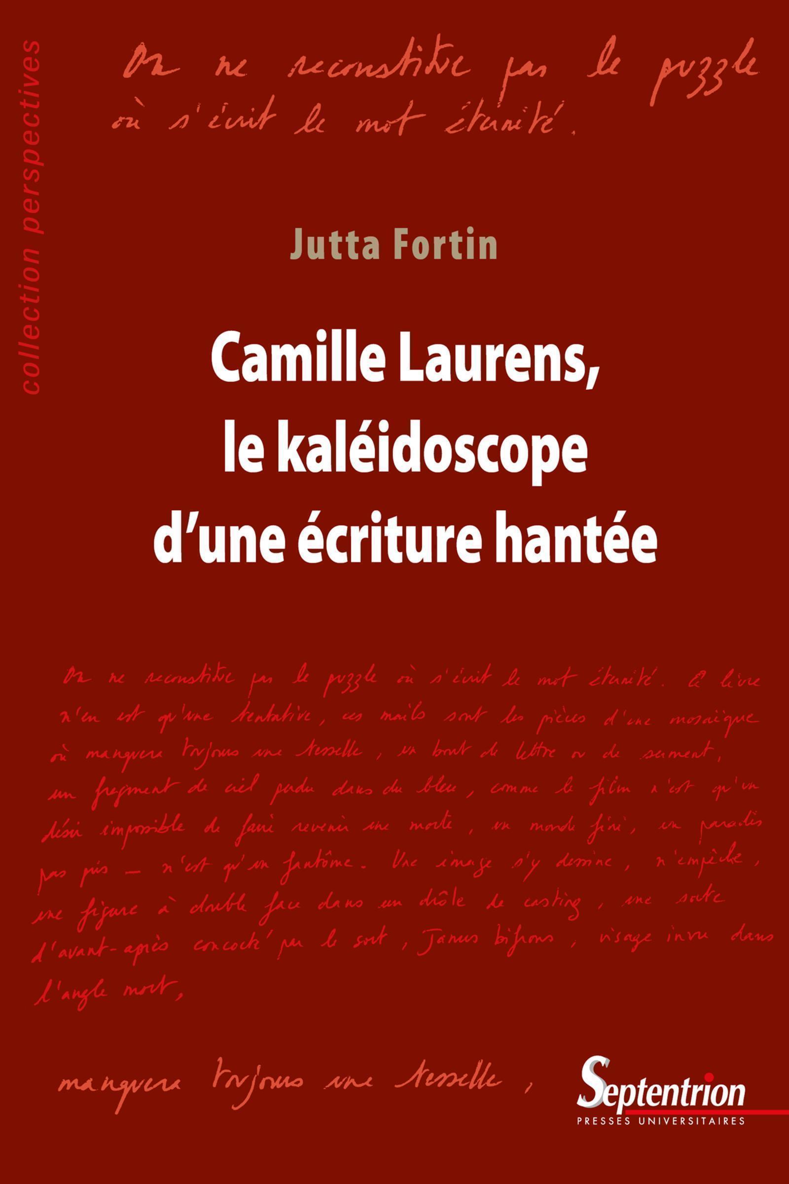 Camille Laurens, le kaléidoscope d'une écriture hantée (9782757415825-front-cover)