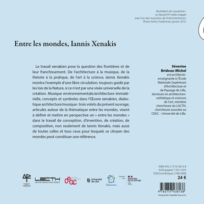 Entre les mondes, Iannis Xenakis (9782757438138-back-cover)