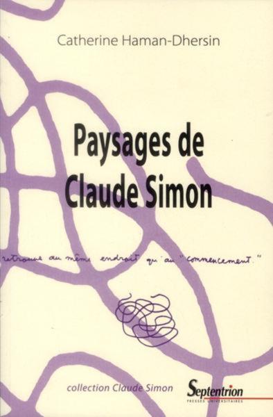 Paysages de Claude Simon (9782757403853-front-cover)