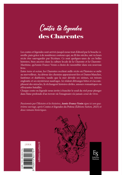 Contes et légendes des Charentes (9782813821751-back-cover)