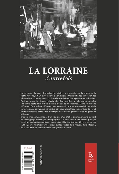 La Lorraine d'autrefois (9782813814630-back-cover)
