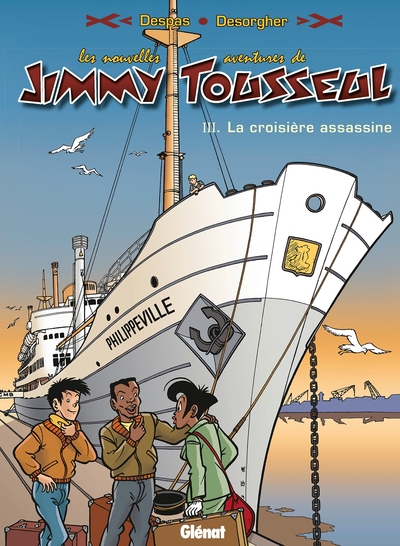 Les Nouvelles Aventures de Jimmy Tousseul - Tome 03, La croisière assassine (9782874440328-front-cover)