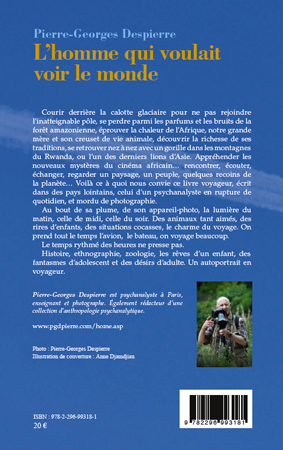 L'homme qui voulait voir le monde, Le gorille et le psychanalyste (9782296993181-back-cover)