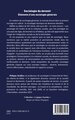 Sociologie du devenir, Eléments d'une sociologie générale (9782296961272-back-cover)