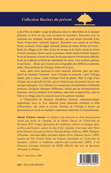 L'Afrique en musiques (Tome 4), Contexte urbain (9782296964099-back-cover)