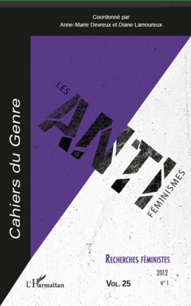 Cahiers du Genre, Les antiféminismes (9782296965515-front-cover)