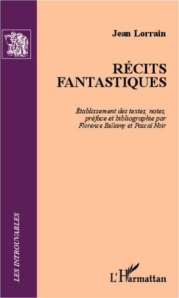 Récits fantastiques (9782296995093-front-cover)