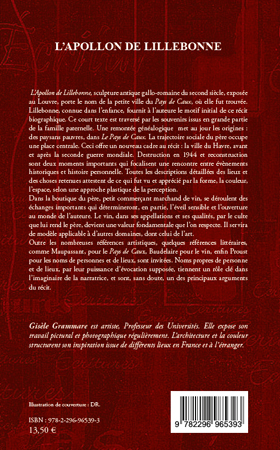 L'Apollon de Lillebonne (9782296965393-back-cover)