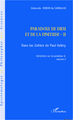 Paradoxe de dieu et de la finitude (Volume 2), Dans les Cahiers de Paul Valéry (9782296996267-front-cover)