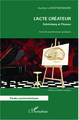 L'Acte créateur, Schönberg et Picasso - Essai de psychanalyse appliquée (9782296967809-front-cover)
