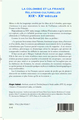 La Colombie et la France, Relations culturelles XIXe - XXe siècles (9782296993457-back-cover)