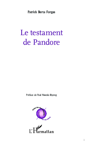 Le testament de Pandore (9782296994515-front-cover)