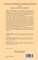 25 ans de sociologie de la musique en France (Tome 2), Pratiques, oeuvres, interdisciplinarité (9782296996854-back-cover)