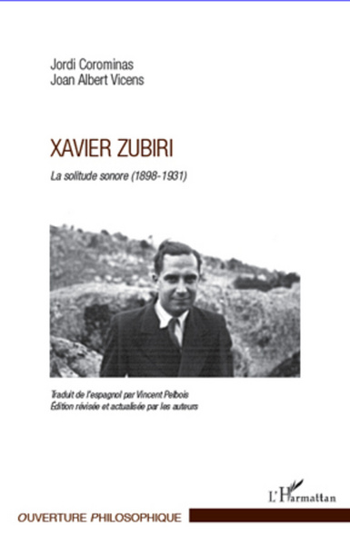 Xavier Zubiri, La solitude sonore (1898-1931) (9782296990425-front-cover)