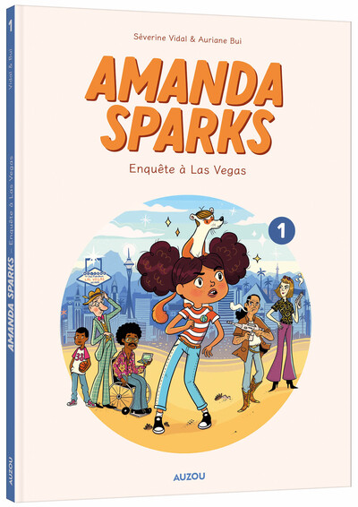 AMANDA SPARKS - ENQUÊTE À LAS VEGAS (9782733885611-front-cover)