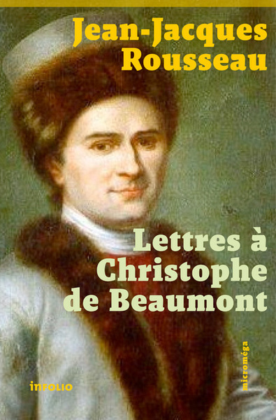 Lettres à Christophe de Beaumont (9782884748599-front-cover)