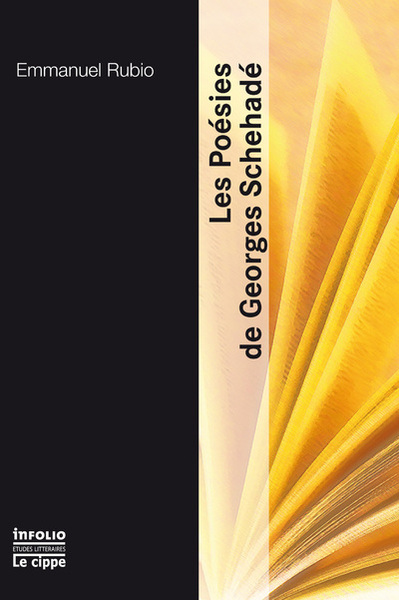 Les Poésies de Georges Schehadé (9782884743044-front-cover)