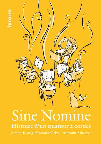 Sine Nomine. Histoire d'un quatuor à cordes (9782884742979-front-cover)