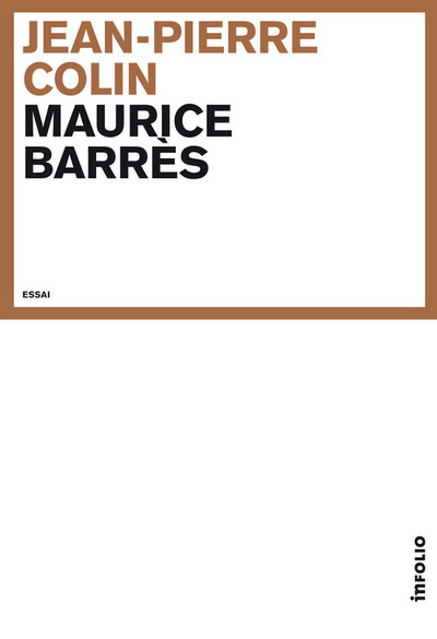 Maurice Barrés. Le prince oublié (9782884749282-front-cover)