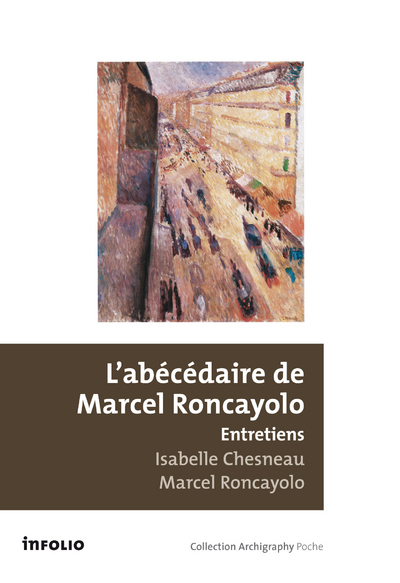 Abécédaire de Marcel Roncayolo. Entretiens (9782884741958-front-cover)