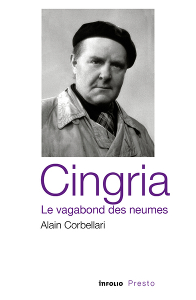 Cingria - Le vagabond des neumes (9782884744348-front-cover)