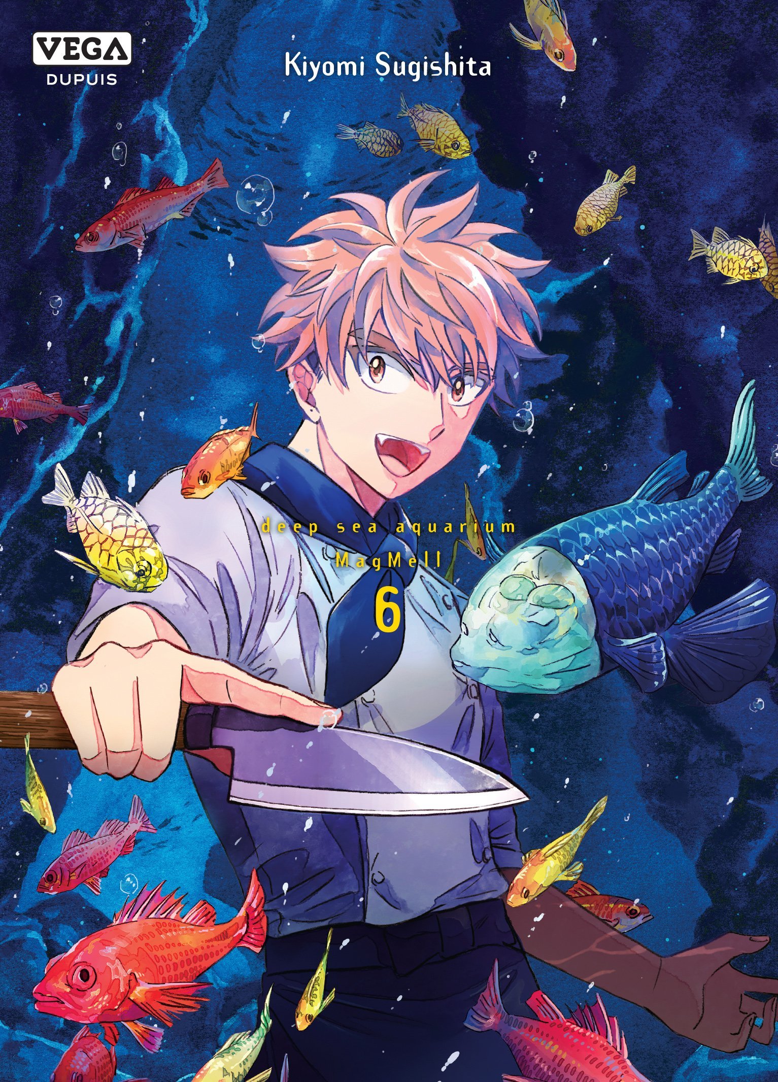 Deep sea aquarium Magmell - Tome 6 (9782379501203-front-cover)