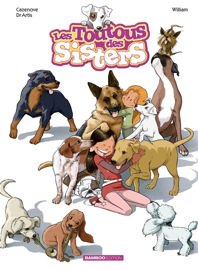 Les Sisters : les toutous des Sisters - tome 01 (9782818924051-front-cover)