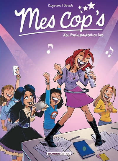 Mes cop's - tome 05 - top humour 2023, Les Cop's partent en live (9782818999479-front-cover)