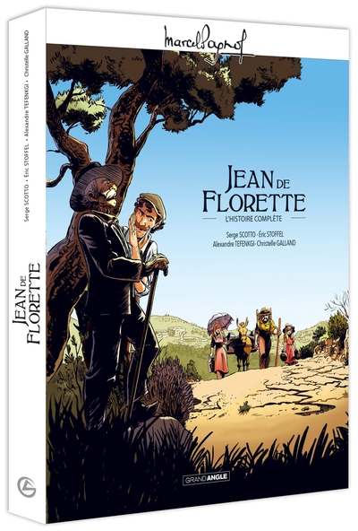 M. Pagnol en BD : Jean de Florette - écrin histoire complète (9782818979631-front-cover)