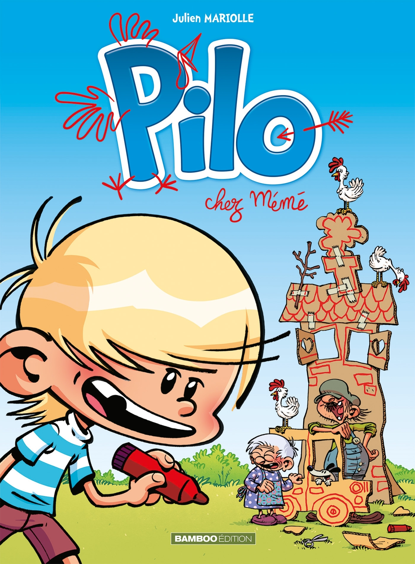 Pilo - tome 02, Chez mémé (9782818942772-front-cover)