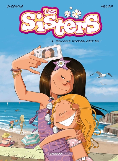 Les Sisters - tome 07, Mon coup d'soleil, c'est toi ! (9782818922026-front-cover)
