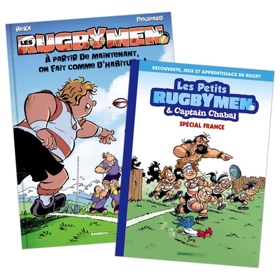 Les Rugbymen - tome 19 + cahier d'activités, À partir de maintenant, on fait comme d'habitude ! (9782818999103-front-cover)
