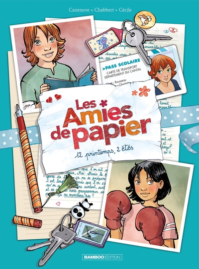 Les Amies de papier - tome 02, 12 printemps, 2 étés (9782818944196-front-cover)