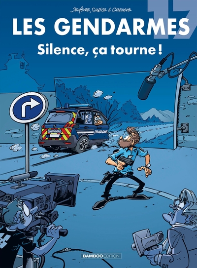 Les Gendarmes - tome 17, Silence, ça tourne ! (9782818947166-front-cover)