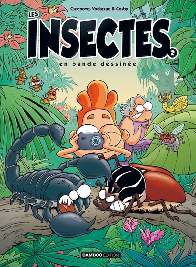 Les Insectes en BD - tome 02 (9782818941195-front-cover)
