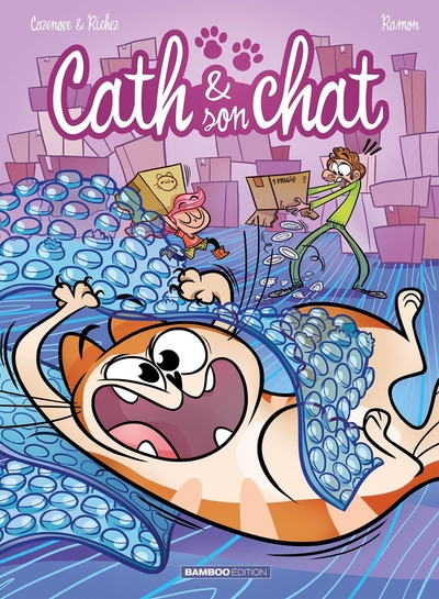 Cath et son chat - tome 04 - top humour 2023 (9782818999592-front-cover)
