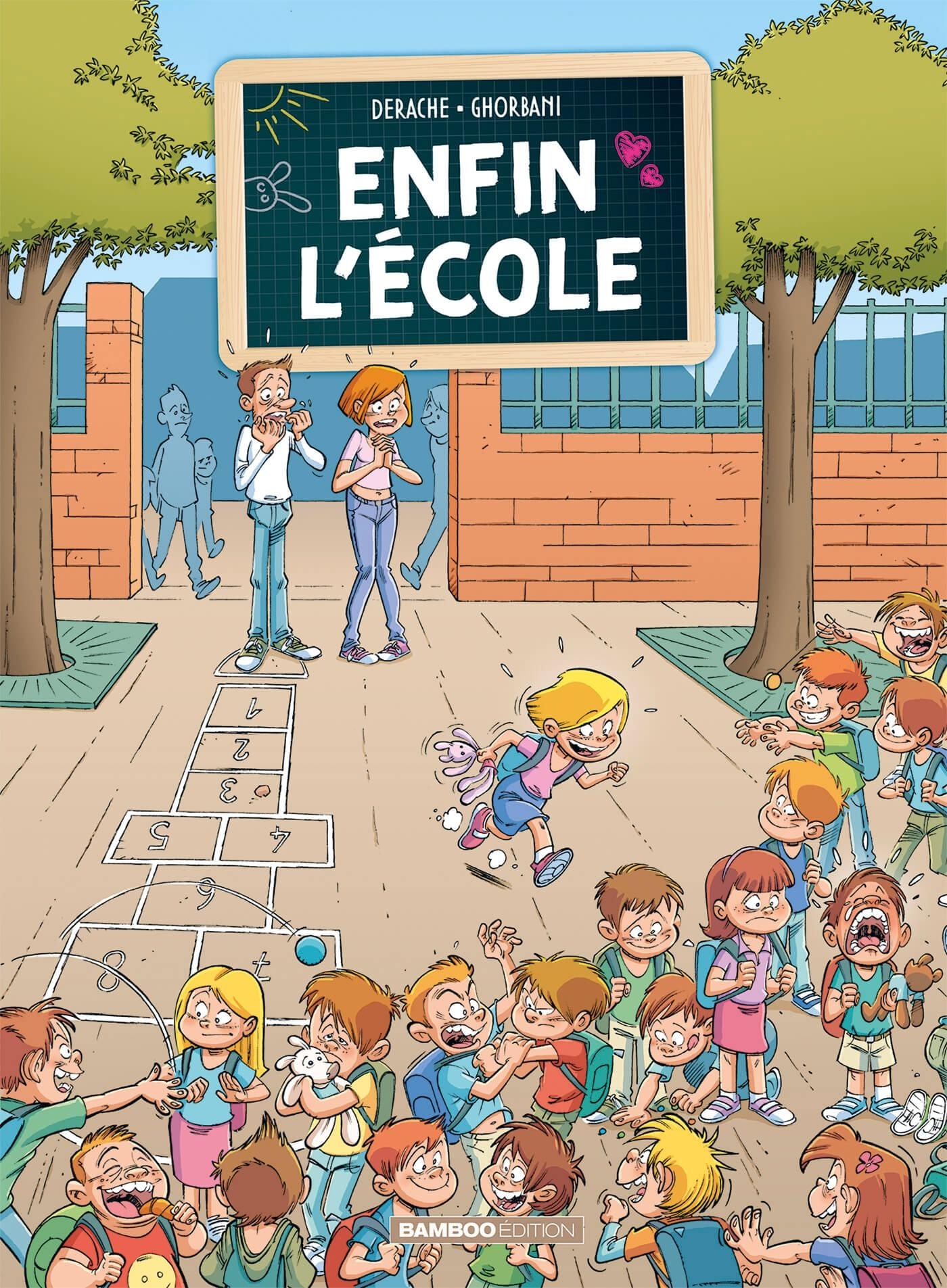 Enfin l'école - tome 01 (9782818979211-front-cover)