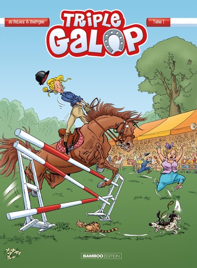 Triple Galop - tome 01 + cahier (9782818995037-front-cover)