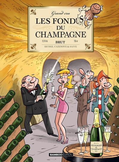 Les Fondus du vin : Champagne (9782818932070-front-cover)